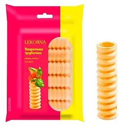 Тарталетка Lekorna Вафельна трубочка 12 шт. 40 г - мініатюра 2