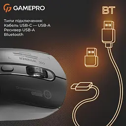 Миша GamePro Genesis Winner Black (GM079B) - мініатюра 8
