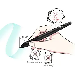 Графічний планшет XP-Pen Deco Mini7 V2 Black [118921] - мініатюра 8