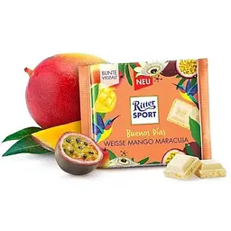Шоколад білий Ritter Sport Манго-маракуйя 100 г (866783) - мініатюра 2