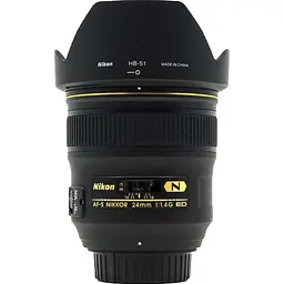 Об'єктив Nikon AF-S Nikkor 24mm f/1.4 G ED (JAA131DA) [170660] - мініатюра 6