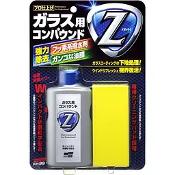 Очисник скла SOFT99 Glass Compound Z, 100ml, абразивний очисник, очистка скла від водного каменю, Glass Compound Z