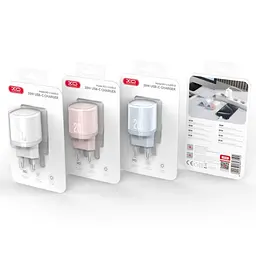 Мережевий зарядний пристрій XO L143(EU) PD20W Single USB-C Charger Синій - мініатюра 4
