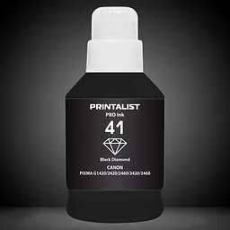Чорнило PRINTALIST GI-41 для Canon Pixma G2420/3420 190г Black пігментне (PL41BP) - мініатюра 4
