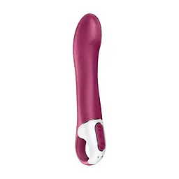 Вібратор Satisfyer Big Heat 22.5 см фуксія - мініатюра 4