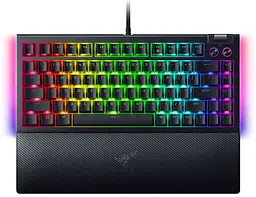 Клавіатура BlackWidow V4 75% RGB 83key Mechanical Tactile Switch GEN-3, USB-A, EN, чорний Razer teh0013910