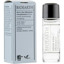 Зволожувальна сироватка для обличчя, що надає енергії Bioearth Vitalising Moisture Serum 5 мл