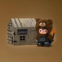 М'яка іграшка Pop Mart Hirono Серія Living Wild-Fight for Joy колекційна (HLWF-01) - мініатюра 4