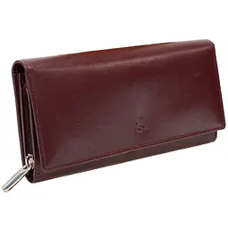 Гаманець жіночий шкіряний Semi Line RFID Dark Red (P8264-2) - мініатюра 1