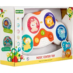 Іграшка Baby Team Музичний центр (8656_помаранчевий) - мініатюра 3