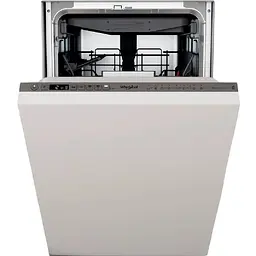 Посудомийна машина вбудована Whirlpool 10 комплектів A+++, 45 см, дисплей, інвертор білий