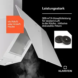 Витяжка Klarstein Laurel 90 (10045316) - мініатюра 3