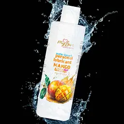 Лубрикант MyLove Aroma Series IntimMassage 2in1 Mango, 300 мл - мініатюра 3