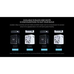 Блок живлення Lian Li RS Gold 1000W 80+ Gold (G9P.RS1000G.WH00.EU) White - мініатюра 10