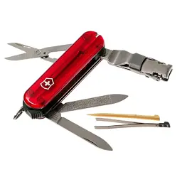 Ніж Victorinox NailClip 580 Transparent Red (0.6463.T) - мініатюра 2