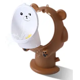 Піссуар ведмедик Teddy малий BTL1 Коричневий - мініатюра 3