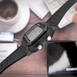 Чоловічий годинник Casio W-800H-1A Чорний ( AT1141-0059 ) - мініатюра 5