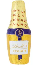 Шоколадні цукерки з лікером Lindt Eierlikör Fläschchen 131г - мініатюра 3