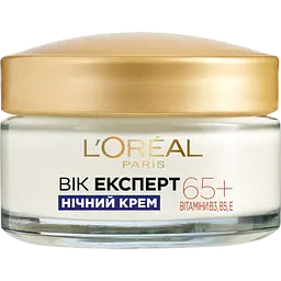 Набір: денний крем проти зморщок L'oreal Paris Вік експерт 65+ 50 мл + нічний крем-скульптор проти зморщок L'oreal Paris Вік експерт 65+ 50 мл - мініатюра 3