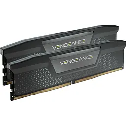 Модуль пам'яті для комп'ютера DDR5 96GB (2x48GB) 6800 MHz Vengeance XMP Black Corsair (CMK96GX5M2B6800C40) - мініатюра 2
