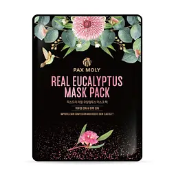 Маска тканинна Pax Moly Real Eucalyptus з екстрактом евкаліпта