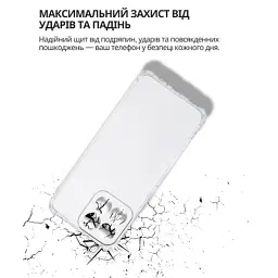 Чохол до мобільного телефона BeCover Anti-Shock Honor 200 Smart Clear (714709) - мініатюра 3