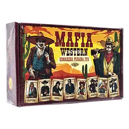 Настольная игра Мастер MAFIA WESTERN Разноцветный (SR-113-N-1202) - миниатюра 2