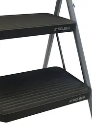 Драбина Rolser Taburete M/10 UNE 2 щаблі Antracita (MET003-1021) - мініатюра 4