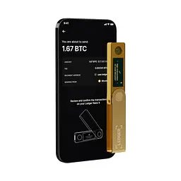 Апаратний гаманець для криптовалют Ledger Nano X Gold (LNXG) - мініатюра 6