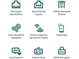 Точка доступу TP-LINK EAP650-WALL - мініатюра 8