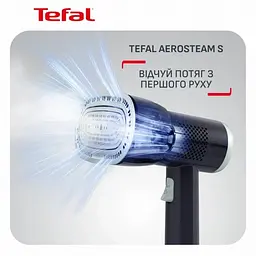 Відпарювач Tefal компактний AeroSteam S 1420 В чорний (DT9314E0) - мініатюра 3