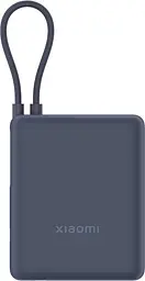 Портативний акумулятор Xiaomi Power Bank Integrated Cable 33W 10000mAh blue (PB1033MI / BHR9341GL)