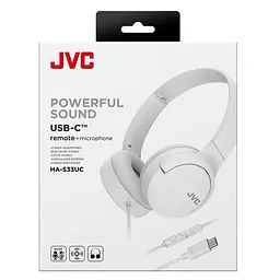 Навушники JVC HA-S33UC White (HA-S33UC-W-U) - мініатюра 4