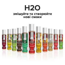 Змазка на водній основі JO H2O — Strawberry Kiss (30 мл) без цукру, рослинний гліцерин - мініатюра 5