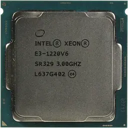 Процесор Intel Xeon e3 1220 v6 3.0-3.5 GHz, LGA1151 72W Б/В