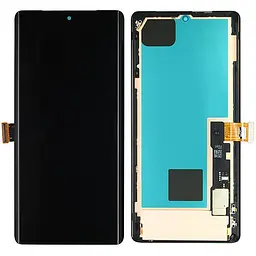 Дисплей Google Pixel 7 Pro чорний, OLED, з рамкою