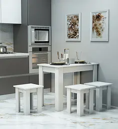 Кухонний комплект Gamma Style Кухонний Білий (900x600x750)