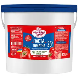Томатна паста Маленький кухар 5 кг