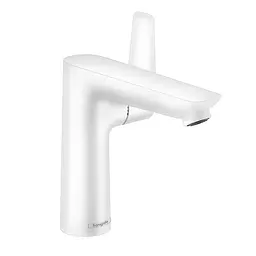Змішувач Hansgrohe Talis E 150 для умивальника з донним клапаном Matt White 71754700 Білий матовий
