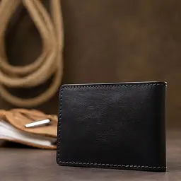 Чоловічий шкіряний зажим для грошей GRANDE PELLE 11х8х0.7 см acs0018646 - мініатюра 7