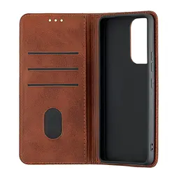 Чохол-книжка Premium Samsung A53 5G Dark Brown - мініатюра 2