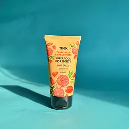 Крем для рук Tink Grapefruit Тонізуючий з екстрактом грейпфрута на олією ши 45 мл - мініатюра 3