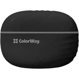 Навушники бездротові СolorWay Slim TWS-5 Earbuds Black (CW-TWS5BK) - мініатюра 4