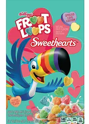 Сухий сніданок Kellogg's Froot Loops Cereal Sweethearts 422г - мініатюра 2