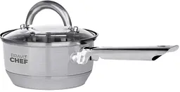 Ківш Bravo Chef 14 см 1.15 л з кришкою kuh0016479 - мініатюра 2