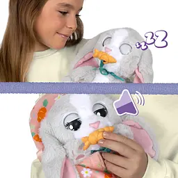 Інтерактивна іграшка Baby Paws Зайченя з аксесуарами (927124IM) - мініатюра 10