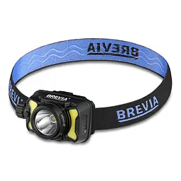 Ліхтар налобний Brevia 600Lm, 3W CREE XPG+COB, 1200mAh/3xAAA, білий/червоний(14450ERBX1)