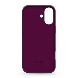 Силиконовый чехол для Apple iPhone 16, ICON2 Case, бордовый, противоударный, панель, защита всего корпуса, матовая поверхность Soft Touch, выступает над дисплеем, совместим с защитными стеклами и пленками, с микрофиброй, ArmorStandart (ARM81297) - мініатюра 2