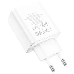 МЗП Hoco C102A Fuerza QC3.0 (4USB-A) White - мініатюра 3