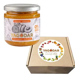 Набір джемів без цукру YAGODAR Абрикос з апельсином 12 шт (2344975543)